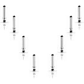 MEKO Replacement Disc Tip for MEKO New Version Disc Stylus Only | 8 Pack, High Precision