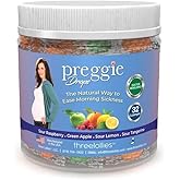 Preggy Pop's Natural Nausea Relief – 32 Count | Sour Raspberry, Sour Apple, Sour Lemon & Sour Tangerine