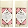 Nubian Heritage Patchouli & Buriti 24 Hour Deodorant Stick, 2.25 Ounce (Pack of 2)