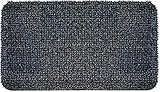 GrassWorx Clean Machine High Traffic Doormat, 18" x 30", Charcoal (10376337)