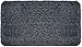 GrassWorx Clean Machine High Traffic Doormat, 18" x 30", Charcoal (10376337) primary