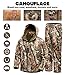 NEW VIEW Hunting Jacket Water Resistant Hunting Camouflage Hooded for Men,Hunting Suit (Camouflage-2, S)