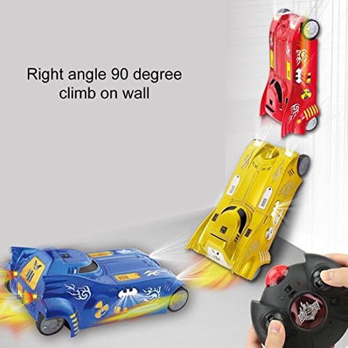 Ally Sports Remote Control anti gravity magic car Spiderman Wall Climbing Climber Stunt Toy Car