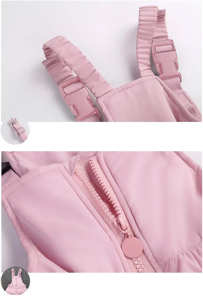 Skijakkeset Combinaison De Neige Hiver Enfant Epais 2 Pieces Manteau En Duvet Bebe Fille Garcon Longue Pantalon De Ski 9 Mois 3 Ans Fille Vetements Impermeables Dwteam In