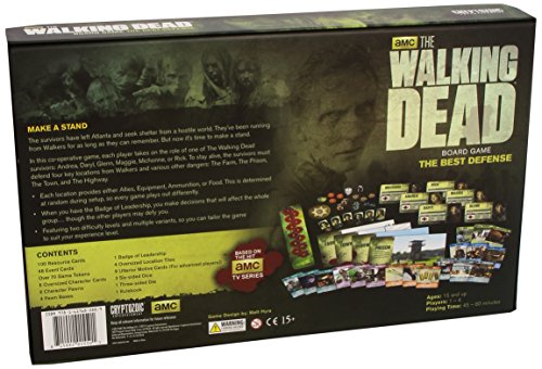 Walking Dead The Best Defense Board Game