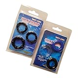 Penile Excercise Ring Silicone Male Erection Enhancement Stay Hard Set of 6 Cockrings Discreet Packaging