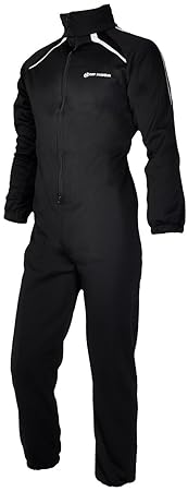 Dry Fashion Underall 260 g Antipilling Fleece, Schwarz