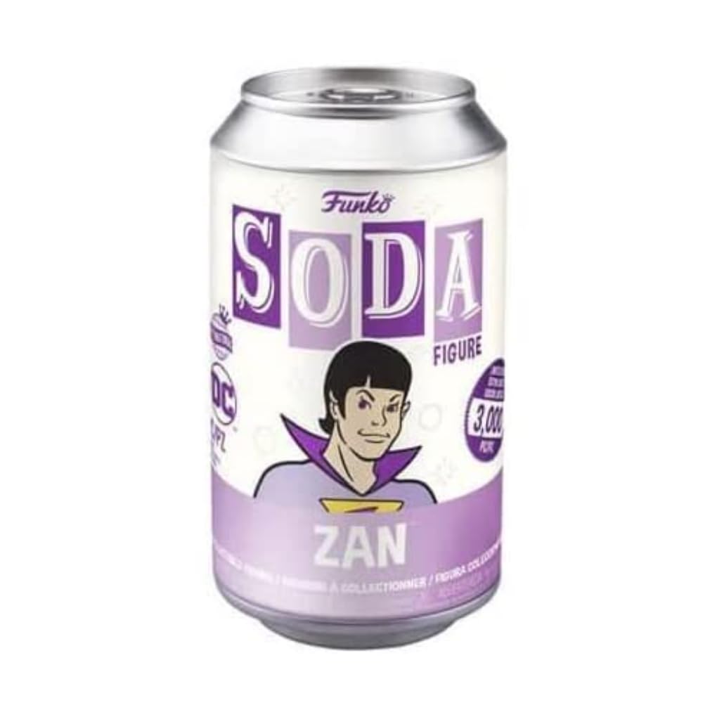 Funko Vinyl SODA: Superfriends - Zan - (Vamp) Chase - (Styles May Vary) - Retro Superfriends - Collectable Vinyl Figure - Gift Idea - Official Merchandise - Toys for Kids & Adults - Comic Books Fans