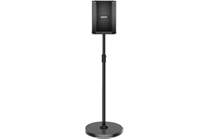 MAOZHREN New Upgrade Height Adjustable Speaker Stand for Bose S1 Pro / S1 Pro Plus / S1 Pro+, Extends 45" to 54", Holds up to 20LBS, Heavy Duty Speakers Stands for Bose, Easy to Install, with Screws