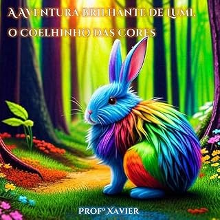 Livro A Aventura Brilhante de Lumi: o Coelhinho das Cores