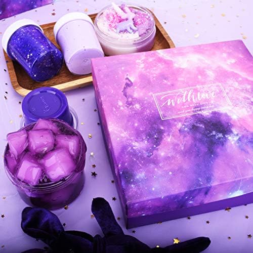 Amazon Hsftilv スライム Slime Kit フリースライム おもちゃ 手作りツール ストレス解消 ふわふわクリスタル粘土 一緒に遊ぼう ウサギの色はランダム ねんど おもちゃ