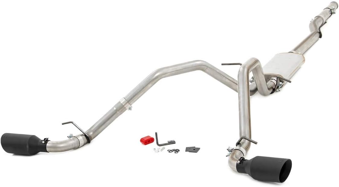 Rough Country Dual Exhaust (fits) 20142018 Chevy Silverado GMC Sierra 1500 5.3L