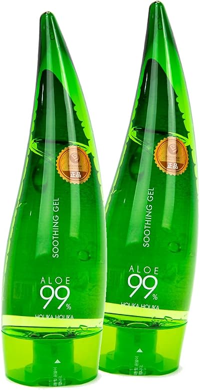 Holika Holika Soothing Aloe Vera Gel 99% Pack of 2 x 250 ml