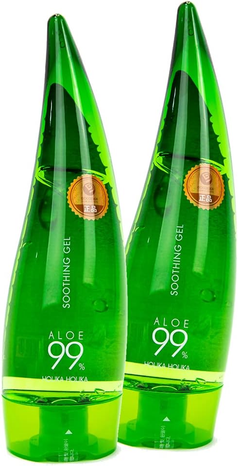 Holika Holika Soothing Aloe Vera Gel 99% Pack of 2 x 250 ml