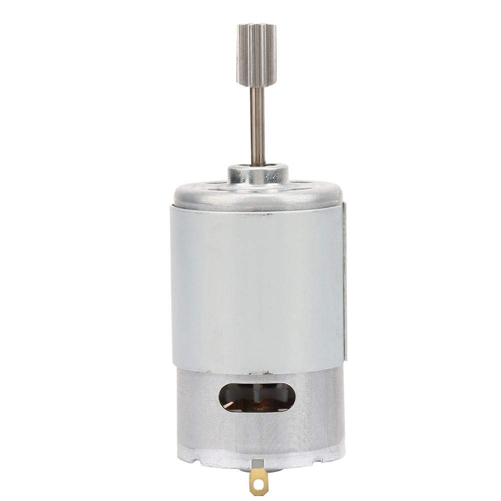 Micro Motor 12V, High Speed Motor, Mini Electric Motor With 2pcs Tooth Head, for Electric Toy Car Children Motorcycle(30000RPM) - Image 4