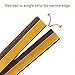 Window draft stopper, foam window seal weather stripping door sound seal for blocking cracks and gaps, 9mm x 4mm x 12m