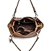 BOSTANTEN Leather Handbags Tote Purses Shoulder Crossbody Bags for Women Coffee