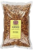 Spicy World Almonds Whole (Natural and Raw), 4 Pound