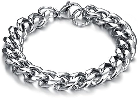 Gemsuki Stainless Steel Link Chain Bracelet Gs712