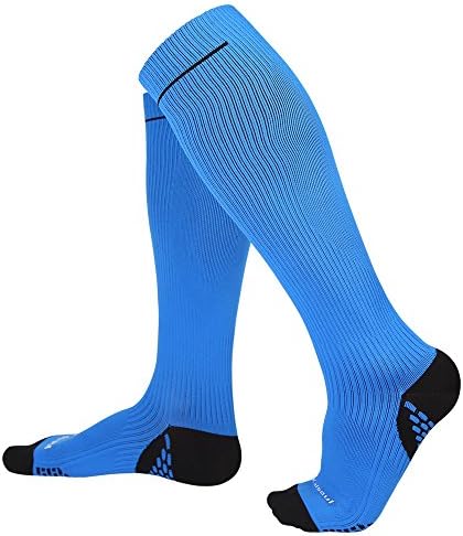 Compression Socks for Men &amp; Women,Running Compression Socks 20-30mmhg for Flight,Maternity,Athletics,Travel,Nurses,Medical Care Grade for Shin Splints,Calf and Leg Pain (Medium, Blue)