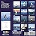 2020 Sailing Wall Calendar by Bright Day, 16 Month 12 x 12 Inch, Boat Water Ocean Blue