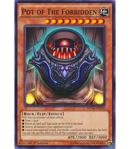 Amazon.com: Yu-Gi-Oh! - Fiber Jar (DB2-EN166) - Dark Beginnings 2 -  Unlimited Edition