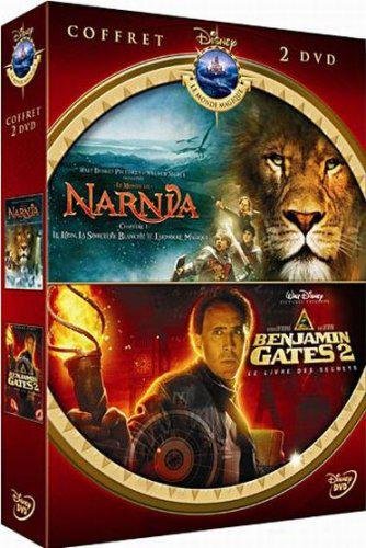 Le Monde De Narnia: Chapitre 1 - Le Lion, La Sorcière Blanche Et L'armoire Magique + Benjamin Gates 2 : Le Livre Des Secrets