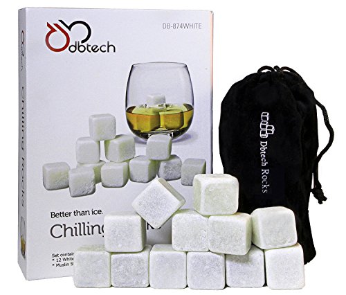 DB-Tech Whisky Chilling Rocks Gift Set - Set of 12 (Certified Refurbished) - Thumbnail 7