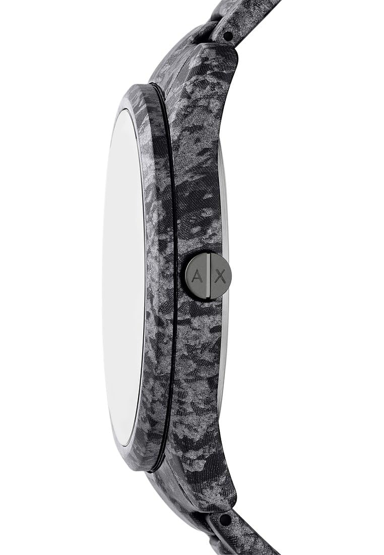 Armani Exchange Watch for Men, Automatic Movement and 46mm Case Size with Stainless Steel, Leather or Silicone Strap 6