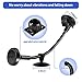 IPOW Truck Phone Holder,Long Arm Universal Car Magnetic Windshield Mount with Flexible Base Compatible with iPhone 14 Plus/Pro Max, 13 Pro Max, S23, S22