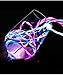 New Tech Junkies Candy Flow Moving EL Light-UP Flow led USB Data Charger Cable for iPhone X 8 7 6 5s (Blue)