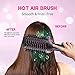 Kuke Hot Hair Brush 4 in 1 One-Step Hot Air Comb Volumizer Hot Air Brush Infrared Negative Ion Hair Dryer Two Hair Rings Setthumb 2