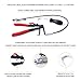AFA Tooling Carbon Steel Cable-Type Flexible Hose Clamp Pliers - 25 Inch Shaft - Includes Hose Removal Tool