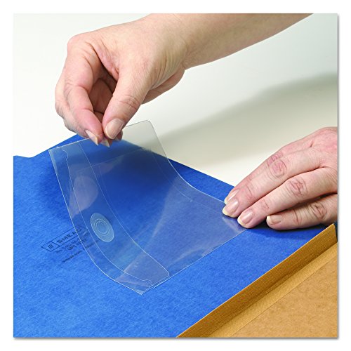 Smead Self-Adhesive Poly CD/DVD Pocket, Clear, 10 per Pack (68144) - Thumbnail 5