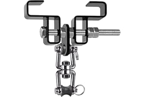SELEWARE Heavy Duty I Beam Clamp for Punching Bags, Adjustable Boxing Hanger for Boxing, Muay Thai, MMA, No-Drill