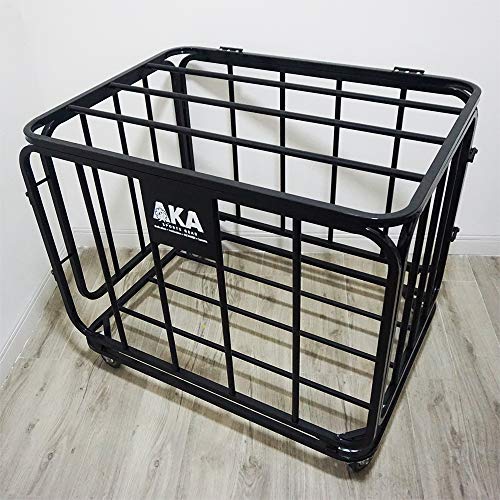 image for AKA Sports Gear AKA Basketball Equpment Cart | Ball Storage for Soccer