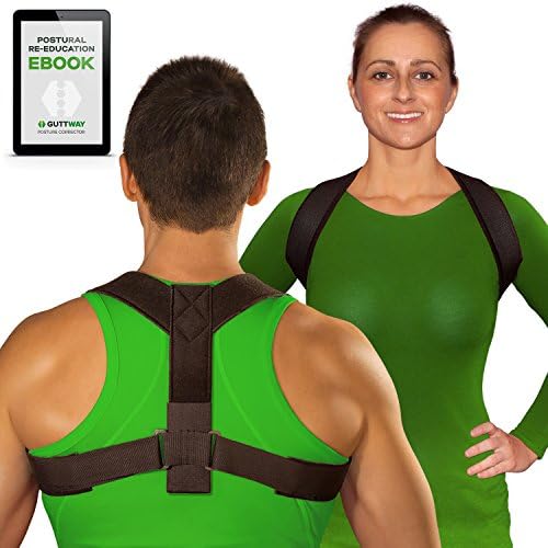 Posture back brace corrector for women &amp; men Shoulder support One Size 28" -48"