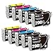 E-Z Ink (TM) Remanufactured Ink Cartridge Replacement for Epson 200XL T200XL120 T200XL220 T200XL320 T200XL420 (4 Black, 2 Cyan, 2 Magenta, 2 Yellow 10 PACK)