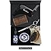 Beard Kit & luxury Beard Grooming Kit For Man 6 Pcs -Unscented Beard Oil Leave-in Conditioner,Beard Balm, Beard Comb,Beard Brush,Beard Scissors,Beard Shaping templat,Beard Growth & Shaping Gift set