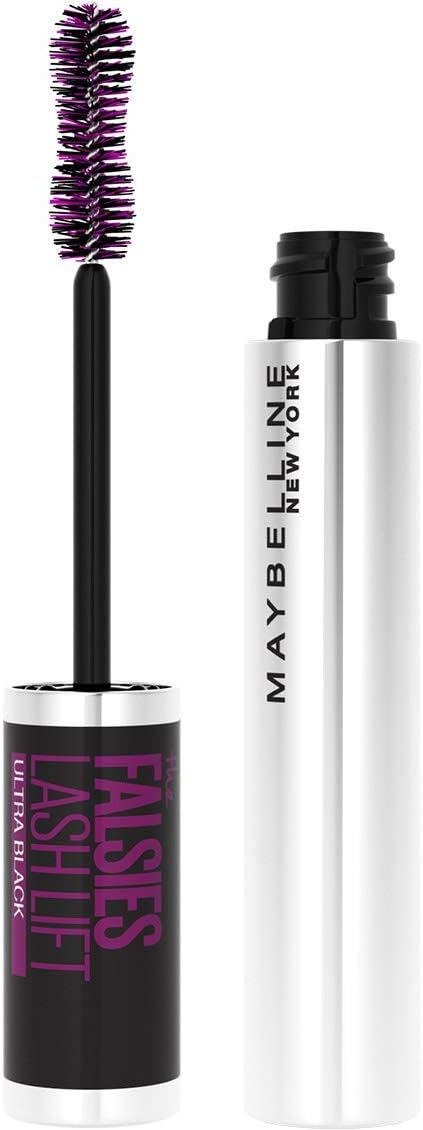 Maybelline New York Máscara de pestañas The Falsies Lash Lift Ultra Black efecto lifting de pestañas 250 g