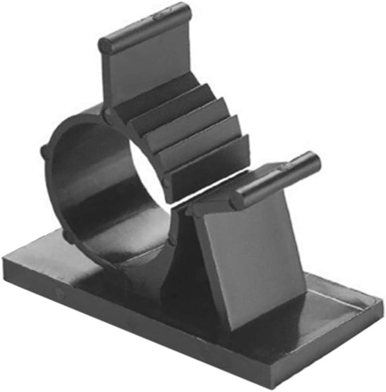 Adjustable Wire clamp Nylon Thread Clamps, Black, 50 Packs (0810) Car Electronics