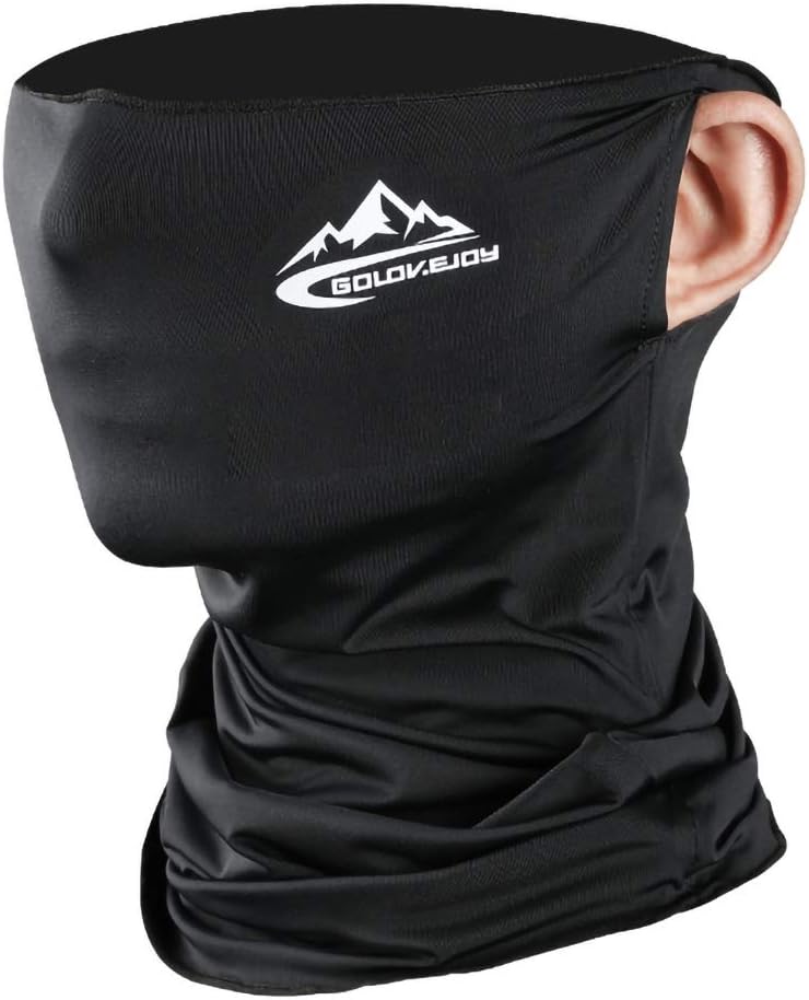 Spring Summer Cycling Half Face Mask Skin Cool Ice Silk Breathable UV Protection Outdoor Sports Headwear Camping Hiking Headband Neck Scarf