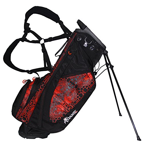 Frogger Golf Hybrid Function Stand Bag, Red/Black