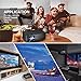 Projector, GBTIGER 4000 Lux LED Video Projector Full HD 1080P Supported Home Projector Compatiable with Fire TV Stick, PS4, HDMI, USB, VGA, AV for Movie Party and Game + HDMI Cable
