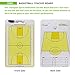 Champion Sports Large Dry Erase Board for Coaching - Whiteboards for Strategizing, Techniques, Plays - 2-Sided Boards with Clip, Multi-Sport