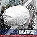 Autoamerics Car Side View Mirror Snow And Ice Cover - Set Of 2 - Winter Auto Accessories - Fit Most Universal Cars SUV Van Truck - Best Vehicle Mirrors Guard From Frost, Dirt, Dust, Rain and Bird Poop