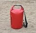 MARCHWAY Floating Waterproof Dry Bag 5L/10L/20L/30L, Roll Top Sack Keeps Gear Dry for Kayaking, Rafting, Boating, Swimming, Camping, Hiking, Beach, Fishing (Red, 10L)