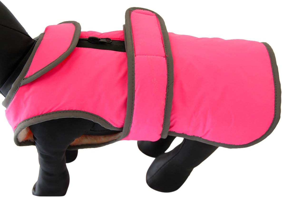 Large Dog Jackets with Semicircular Lapel, Winter