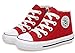 iDuoDuo Classic Kids Casual Comfort Zipper Lace Up High Top Canvas Shoes