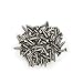 IKN 50pcs Chrome Nickel Color Pickguard Screws 3MM for FD Strat Style Guitar